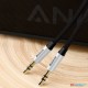 Baseus Yiven Audio Cable Cable 3.5 male Audio M30 1.5M Silver+  Black